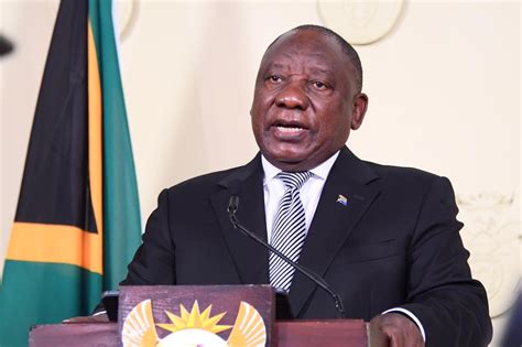 President cyril ramaphosa aims to market south africa as an investment destination and trade partner president cyril ramaphosa arrives in france for the g7 summit. President Cyril Ramaphosa announces changes to Lockdown ...