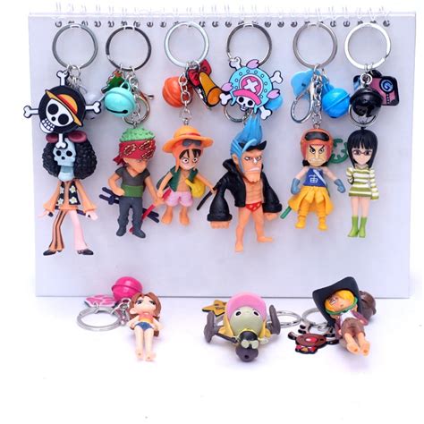 Bag Pendant Toys Key Chain Ring Anime Action Figure Keyring Keychain