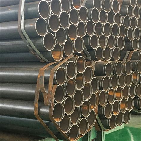 1 Inch 15 Inch 2 Inch Black Steel Metal Pipe For Steel Structure Erw
