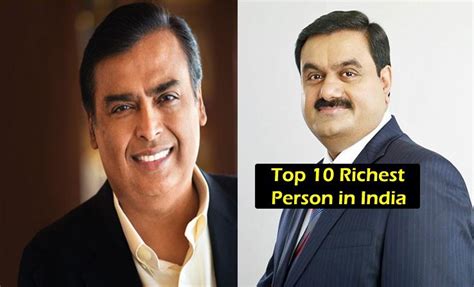 Top 10 Richest People In India Who Are The Top Richest People In India