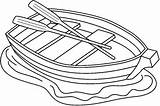 Row Boat Template