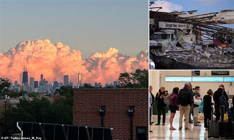 Tornado Mega Cluster Leaves Thousands Without Power In Chicago Daily
