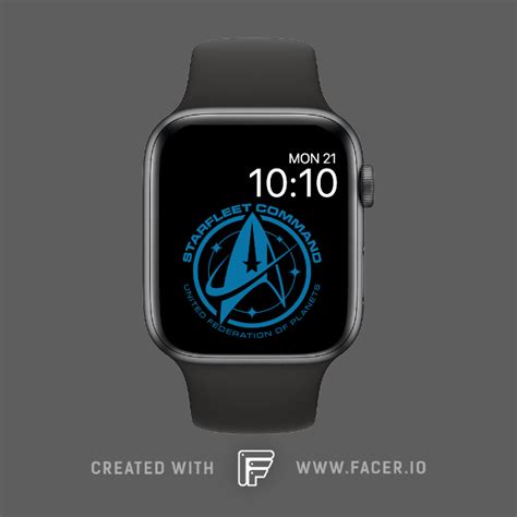 Star Trek Starfleet Command Watch Face For Apple Watch Samsung