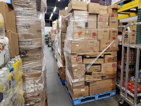 Unannounced Truck Delivery. Christmas Chart Pallets Already and No More