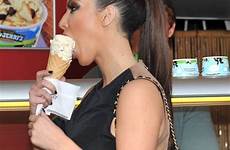 ice cream kardashian kim kris jenner zimbio