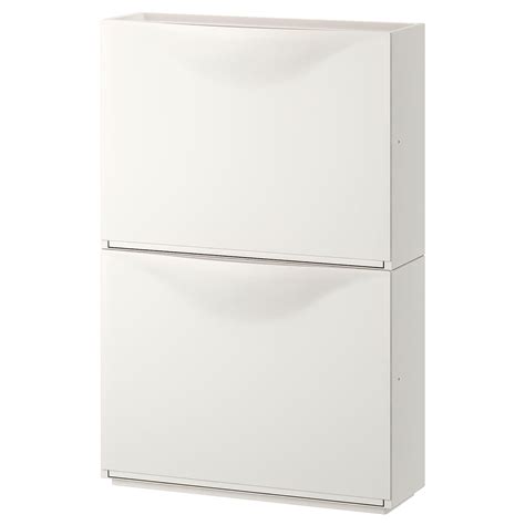 TRONES Shoe/storage cabinet, white, 20 1/2x15 3/8