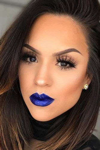 Red Lip Fantasy Blue Lipstick Makeup Blue Lipstick Lipstick Shades