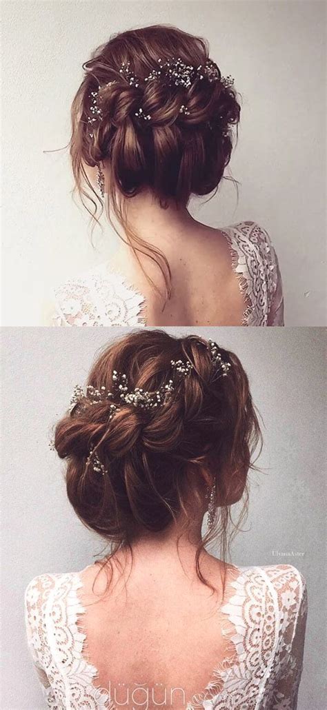 Gorgeous Bridal Updo Hairstyle For All Brides Weddinghairstyles Boho