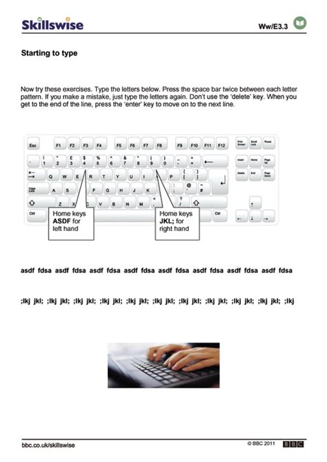 Printables Typing Worksheets Tempojs Thousands Of Printable Activities