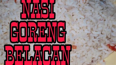 Masukkan sedikit minyak kemudian tumis bahan yang ditumbuk tadi. nasi goreng belacan !!!simple & sedap - YouTube