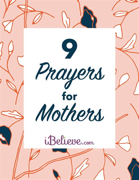 9 Prayers Perfect For Mothers