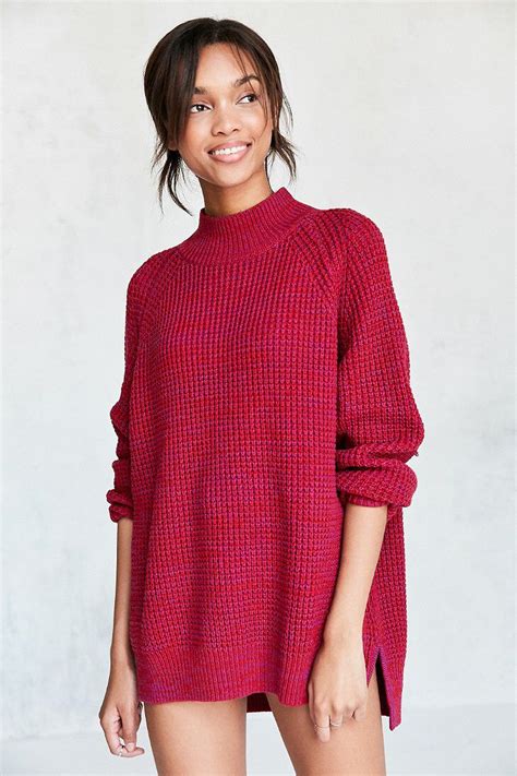 Bdg Waffle Knit Turtleneck Sweater Mode Vetements