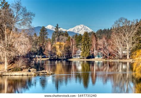 Mirror Pond View Bend Oregon Along Stock Photo 1697731240 Shutterstock