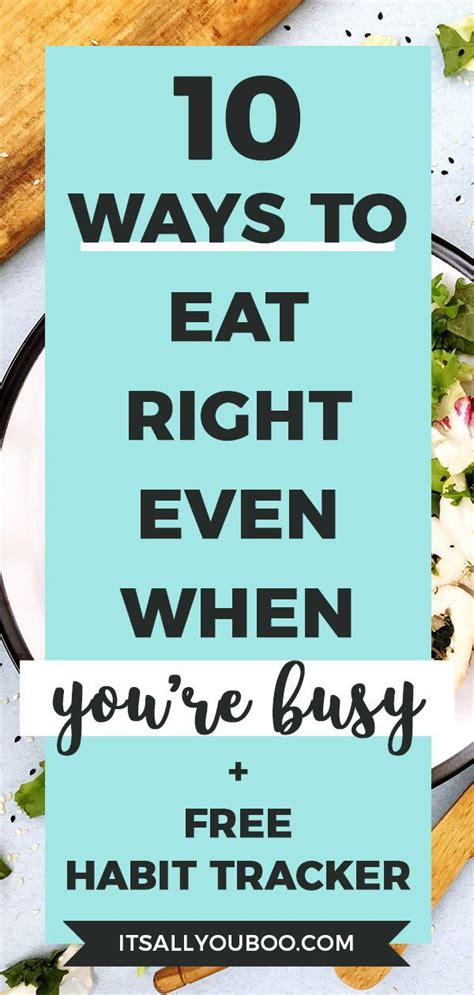 How To Start Eating Healthy With A Busy Lifestyle Now In 2020 Healthy