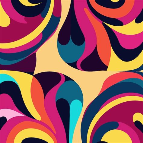 Premium Vector Colorful Abstract Pattern