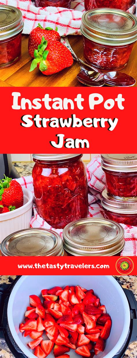 Instant Pot Strawberry Jam Recipe Strawberry Jam Strawberry Easy