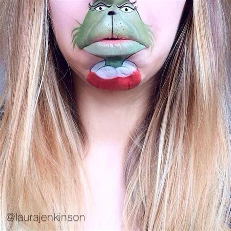 19 Increíbles Fotografías De La Tecnica Lip Art Te Pegaste