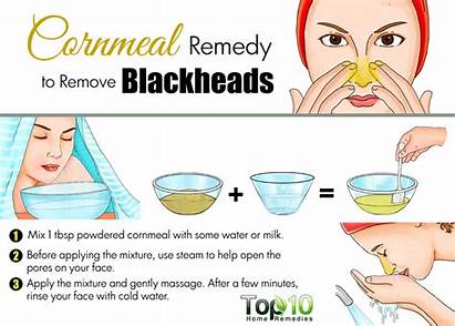 Blackheads Remedies Cornmeal Rid Skin Fast Pores