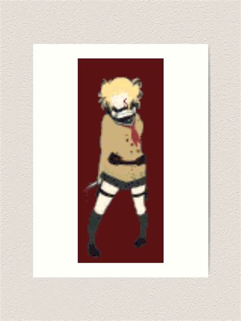 Himiko Toga Pixel Art Art Print For Sale By Reby161616 Redbubble