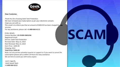 What Is Geek Squad Email Scam And How To Avoid It Geeks Advice