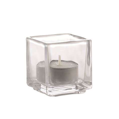 Glass Square Tealight Holder Prices Candles Prices Uk