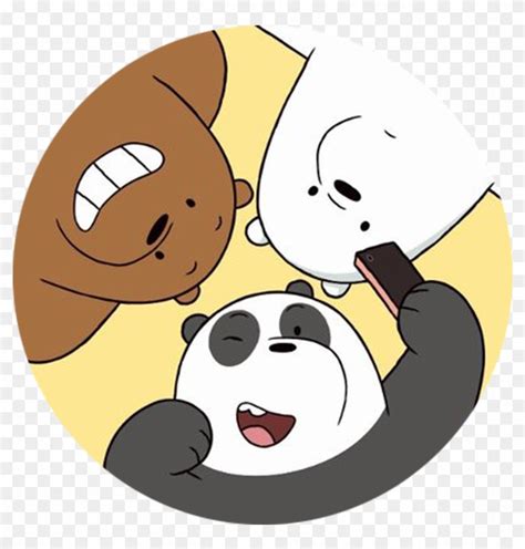 We bare bears, cartoons, others, cute, studio shot, text, white background. We Bare Bears Png - We Bare Bears Aesthetic, Transparent ...
