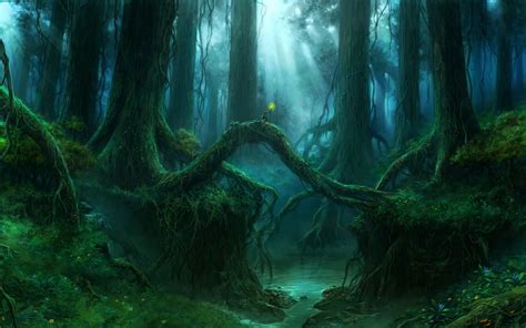 Download Magic Forest Wallpaper By Morgank Forest Backgrounds Black Forest Wallpaper