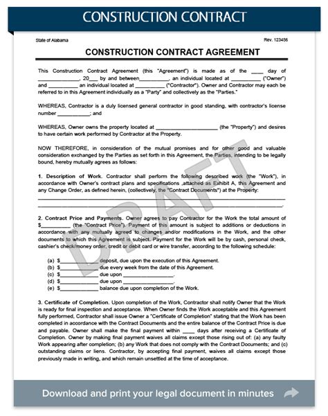 A construction contract is a legal written agreement between the owner and the builder. Construction Contracts - Everything You Need to Know ...