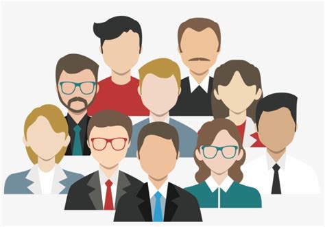 Group Of People Animated Png Transparent Png 1000x650 Free Download