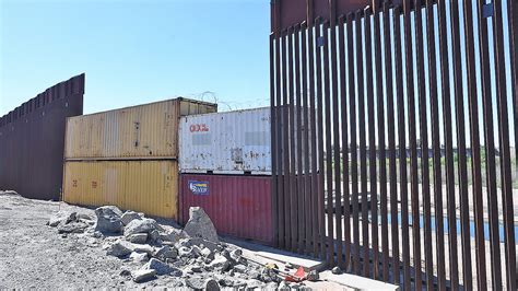 Biden Administration Demands Arizona Remove Shipping Containers In Gaps