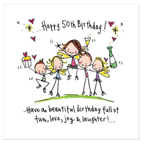 Links to lots more 50th birthday humor at bottom of page. Happy 50th Birthday! Have a beautiful birthday full of fun ...