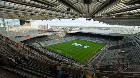 Newcastle United Keep Away Fans In St James Park Leazes End Football