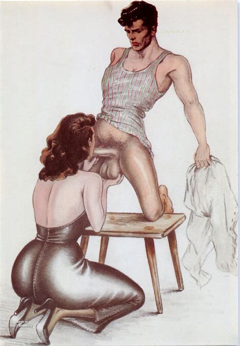 Best Xxx Gallery Of Vintage Erotic Drawings At Vintage Pussy