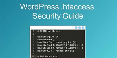 A Comprehensive Guide On The Wordpress Htaccess File Exeideas Let