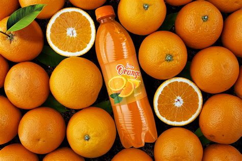 Orange Juice Label Design On Behance