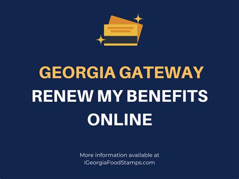 Advocates of the current coupon system argue that coupons are a direct and inexpensive way to ensure that food stamp benefits are used to purchase food; www.gateway.ga.gov Renew My Benefits - Georgia Food Stamps ...