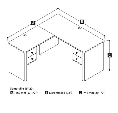 L Shaped Office Desk Dimensions Desk Decorating Ideas On A Budget L