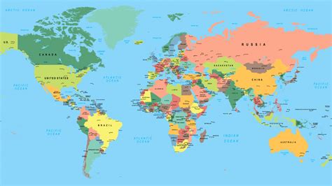 A New Representation Of The World Map Shows These Countries May Be
