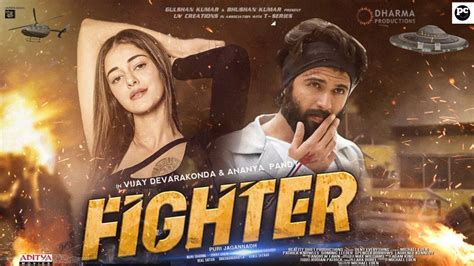 Fighter Official Trailer Vijay Devarakonda Ananya Pandey Puri