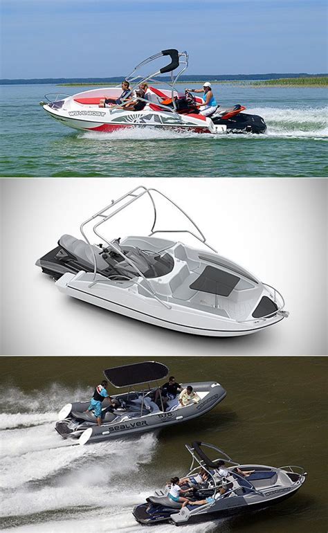 Sealver Wave Boat Transforms Your Jet Ski Into A Power Boat In Seconds Wave Boat Power Boats