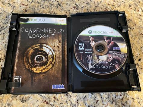 Condemned 2 Bloodshot Microsoft Xbox 360 2008 Disc Like New With