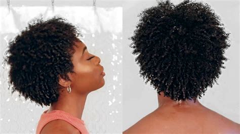 Yes, it's a coil, not just a curl! Easy 20 Minute Wash and Go | 4b/4c Natural Hair ...