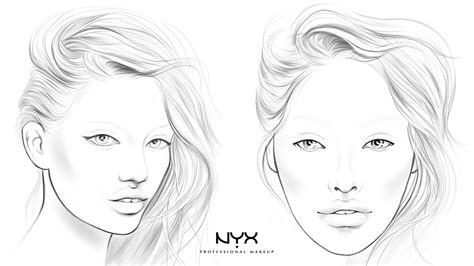 Nyx Professional Makeup Face Charts