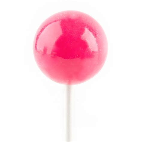 Giant Jawbreaker Lollipops Pink 5ct Lollipops And Suckers Bulk