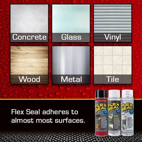 Or any oil or water leaks? Flex seal spray | Cement crafts, Seal, Wood vinyl