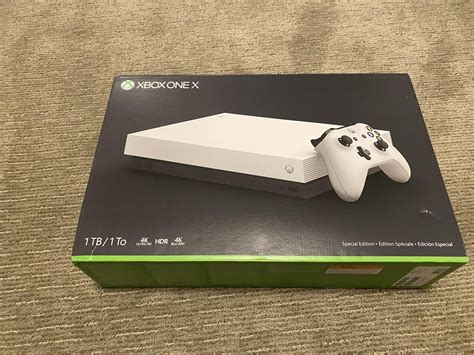 Xbox One X 2017 White Standard Lubj10882 Swappa