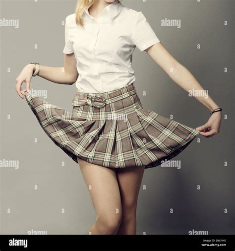 Lifting Up Skirt High Resolution Stock Photography And Images Alamy