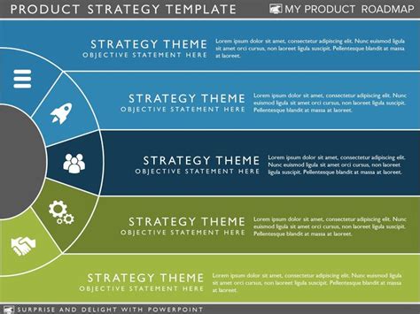 Five Steps Infographic Concept Template For Powerpoint Roadmap