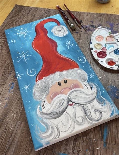 Step By Step Christmas Paintings Warehouse Of Ideas