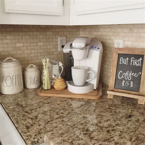 40trends You Need To Know Keurig Coffee Station On Counter 2
